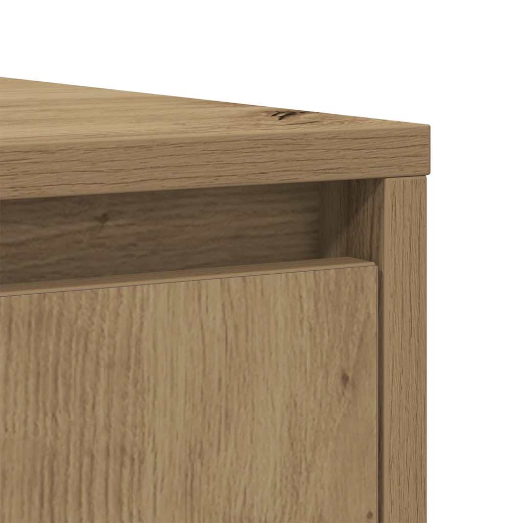 Dressoir ambachtelijk spaanplaat hout ambachtelijk 85x34x76 cm
