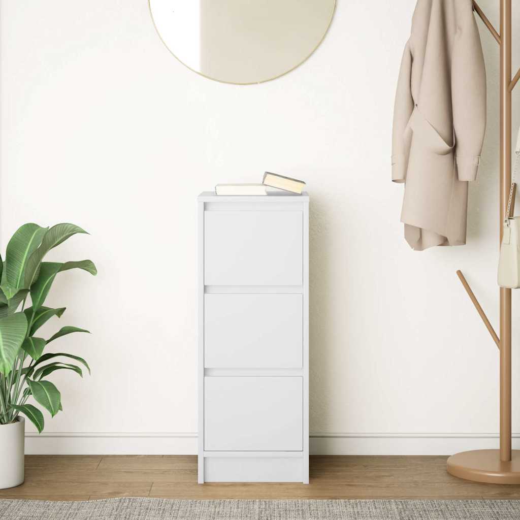 Dressoir 29,5x34x76 cm spaanplaat wit
