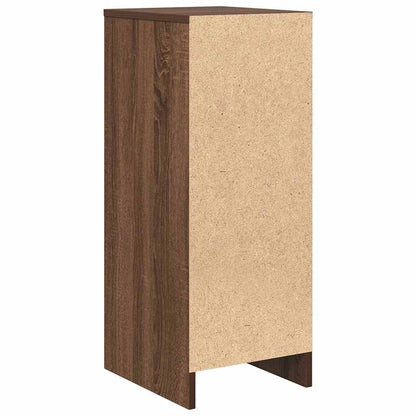 Dressoir 29,5x34x76 cm bewerkt hout bruin eikenkleurig