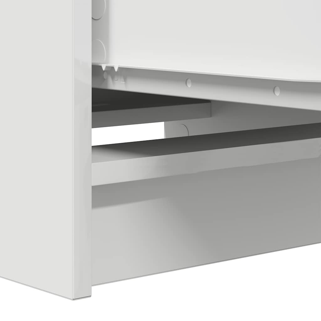 Dressoir 37,5x35x99 cm spaanplaat wit