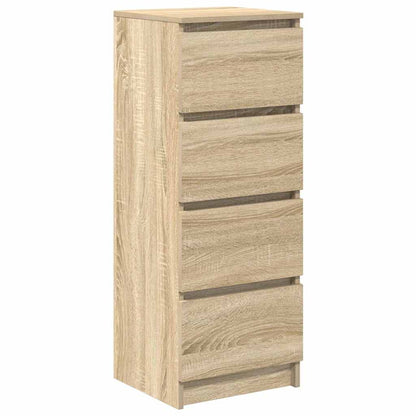 Dressoir 37,5x35x99 cm spaanplaat sonoma eikenkleurig
