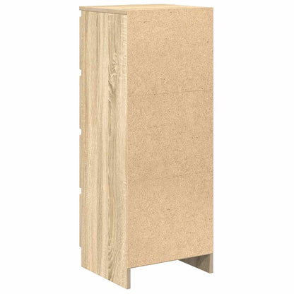 Dressoir 37,5x35x99 cm spaanplaat sonoma eikenkleurig