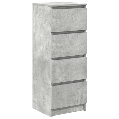 Dressoir 37,5x35x99 cm spaanplaat betongrijs