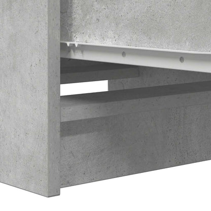 Dressoir 37,5x35x99 cm spaanplaat betongrijs