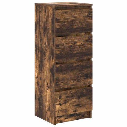 Dressoir 37,5x35x99 cm spaanplaat gerookt eikenkleurig