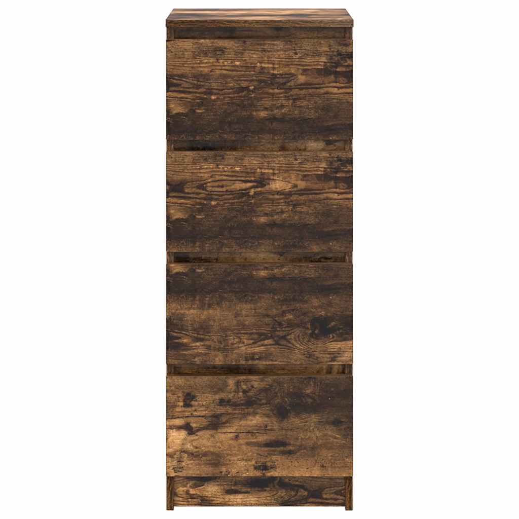 Dressoir 37,5x35x99 cm spaanplaat gerookt eikenkleurig