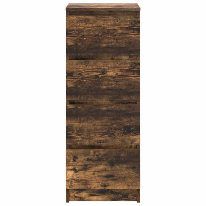 Dressoir 37,5x35x99 cm spaanplaat gerookt eikenkleurig