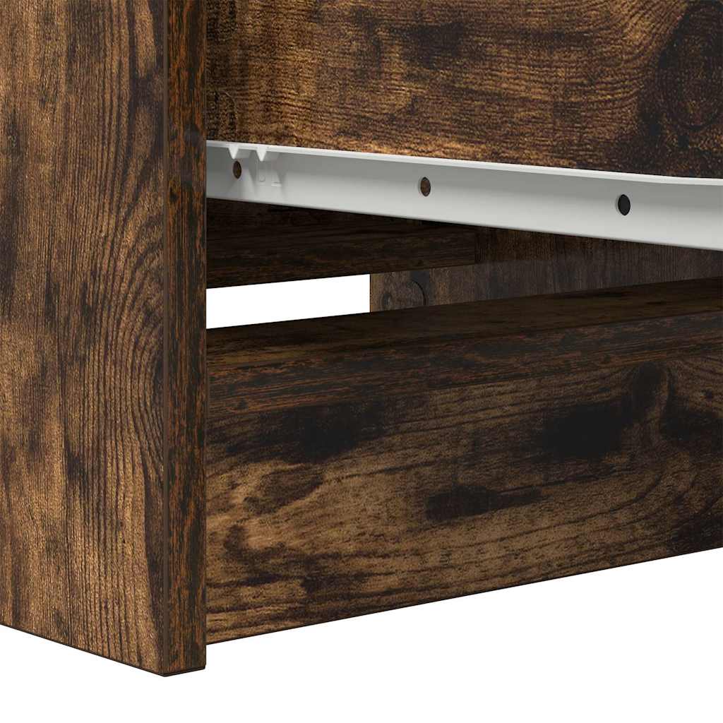 Dressoir 37,5x35x99 cm spaanplaat gerookt eikenkleurig