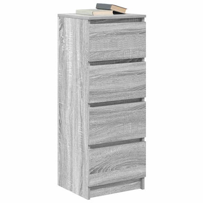 Dressoir 37,5x35x99 cm spaanplaat grijs sonoma