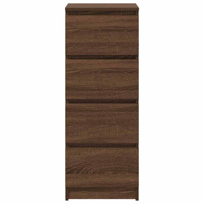 Dressoir 37,5x35x99 cm spaanplaat bruin eikenkleurig