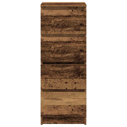 Dressoir 37,5x35x99 cm spaanplaat oud hout