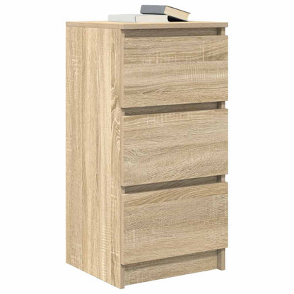 Dressoir 37,5x35x76cm bewerkt hout sonoma eikenkleurig
