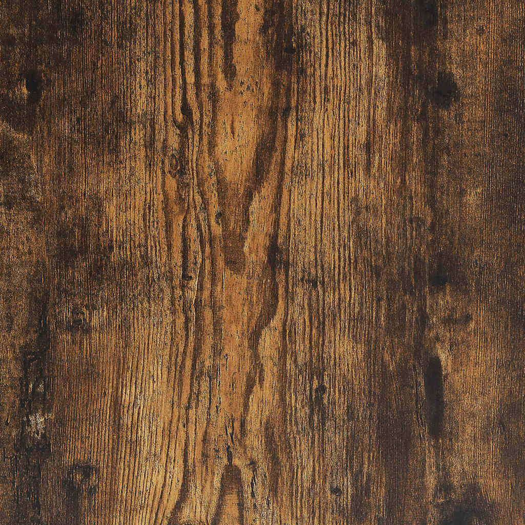 Dressoir 37,5x35x76 cm bewerkt hout gerookt eikenkleurig