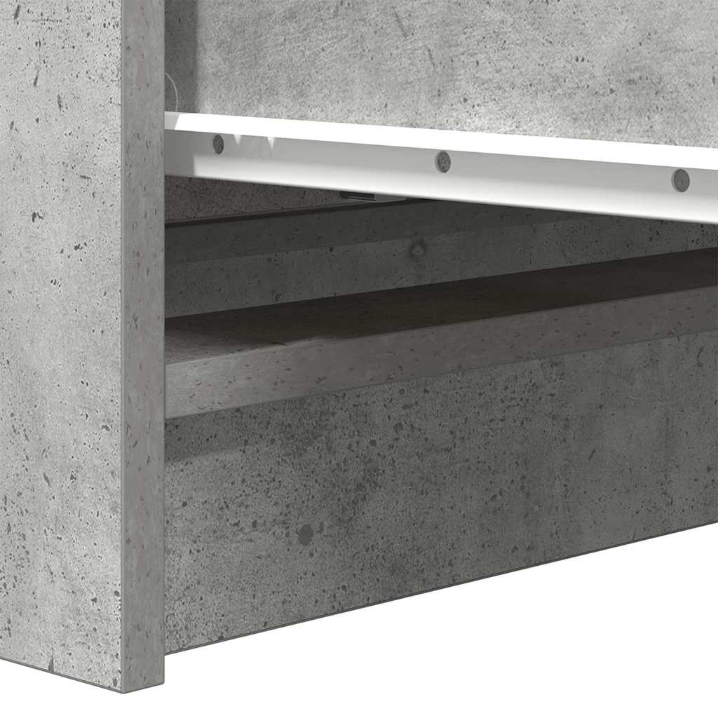 Dressoir 80x35x76 cm spaanplaat betongrijs