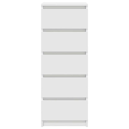 Dressoir met lades 37,5x35x99 cm spaanplaat wit
