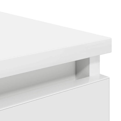 Dressoir met lades 37,5x35x99 cm spaanplaat wit
