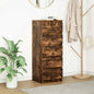 Dressoir met lades 37,5x35x99 cm spaanplaat gerookt eikenhout