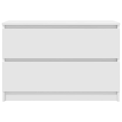 Tv-meubel 80x35x54 cm spaanplaat wit