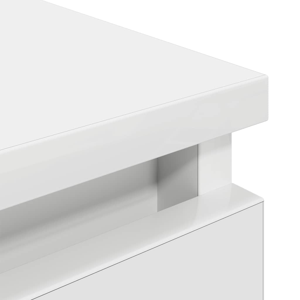 Tv-meubel 80x35x54 cm spaanplaat wit
