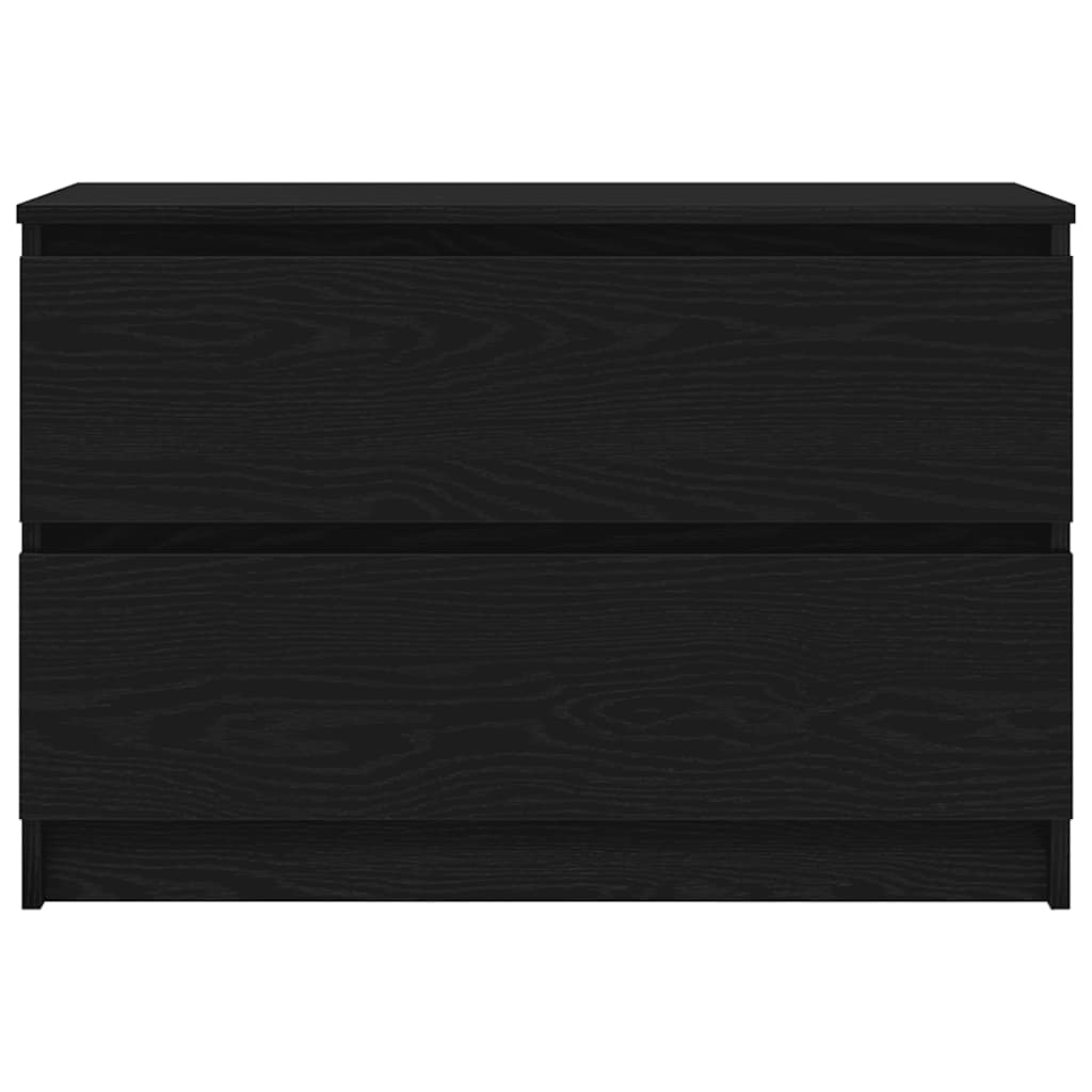 Tv-meubel 80x35x54 cm spaanplaat zwart