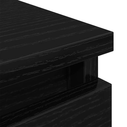 Tv-meubel 80x35x54 cm spaanplaat zwart