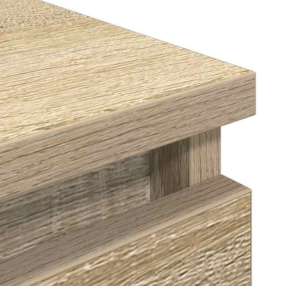 Tv-meubel 80x35x54 cm spaanplaat sonoma eikenkleurig