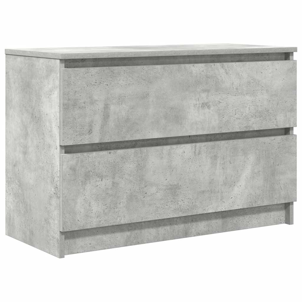 Tv-meubel 80x35x54 cm spaanplaat betongrijs
