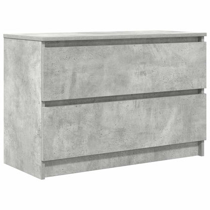 Tv-meubel 80x35x54 cm spaanplaat betongrijs