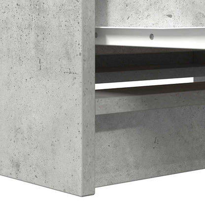 Tv-meubel 80x35x54 cm spaanplaat betongrijs