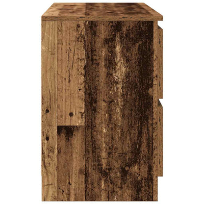 Tv-meubel 80x35x54 cm spaanplaat oud hout