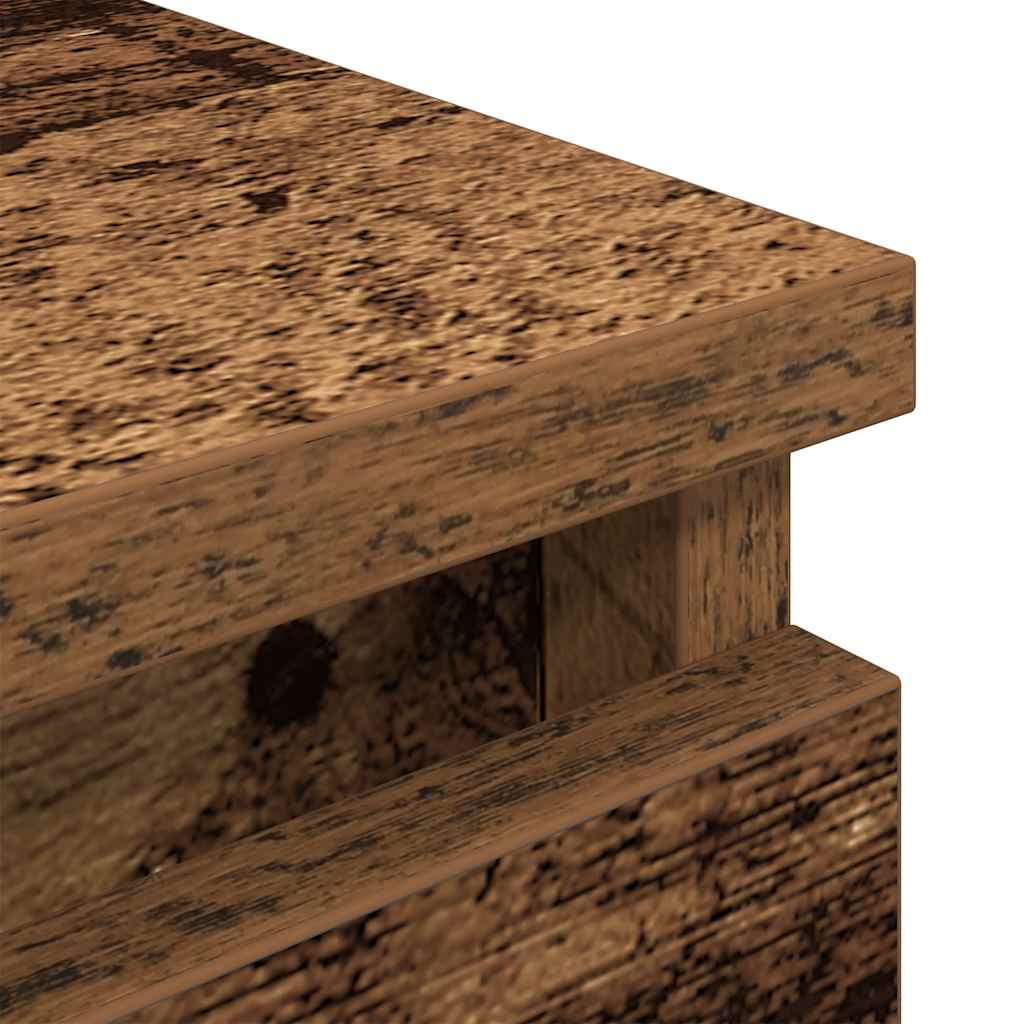 Tv-meubel 80x35x54 cm spaanplaat oud hout