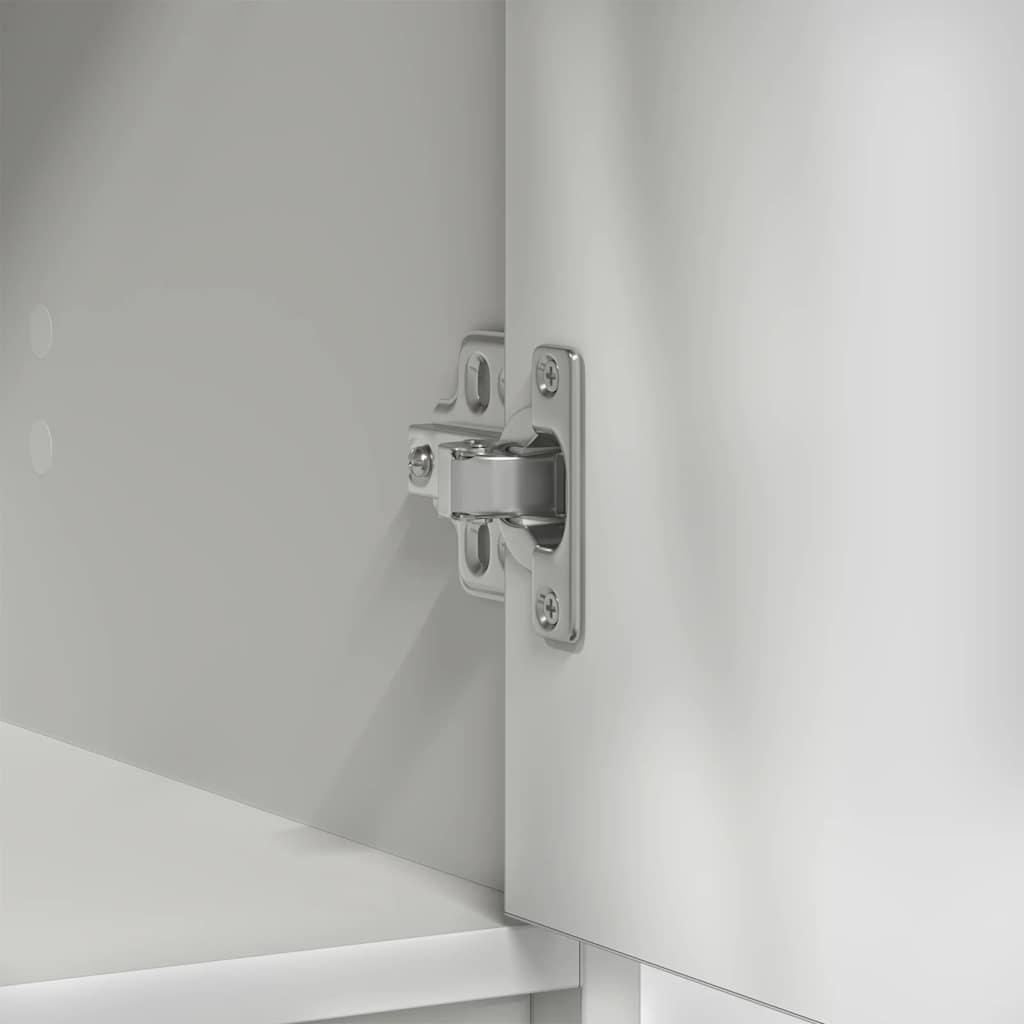 Dressoir met lades en deuren 70,5x34x74,5 cm wit