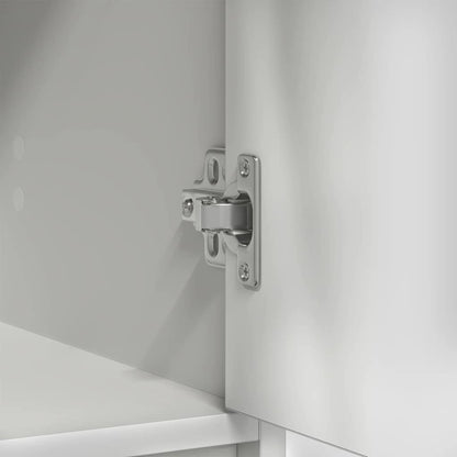 Dressoir met lades en deuren 70,5x34x74,5 cm wit