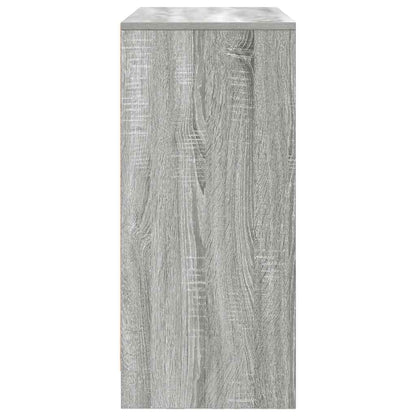 Dressoir met lades en deuren 70,5x34x74,5 cm grijs Sonoma