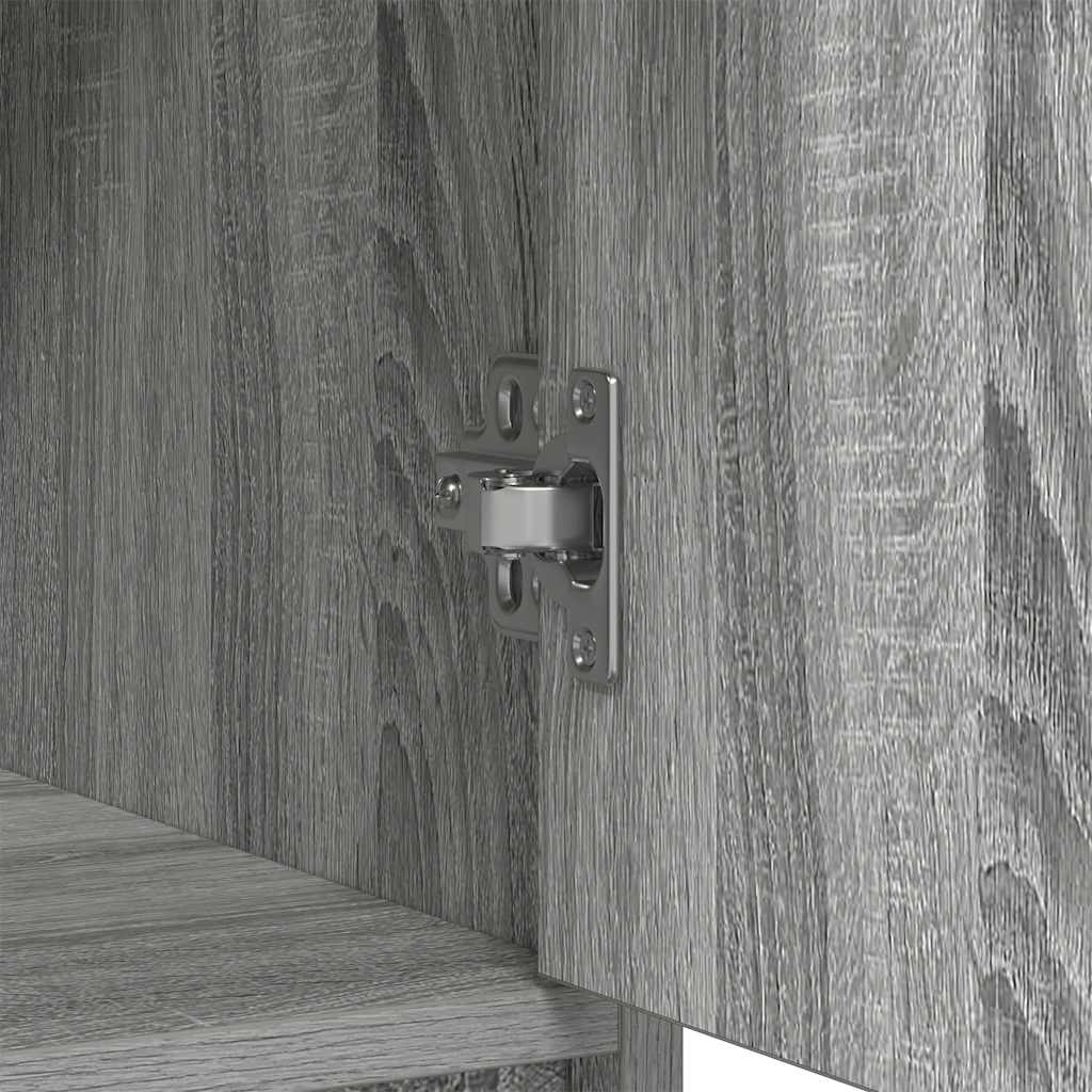 Dressoir met lades en deuren 70,5x34x74,5 cm grijs Sonoma