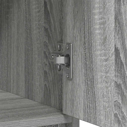 Dressoir met lades en deuren 70,5x34x74,5 cm grijs Sonoma
