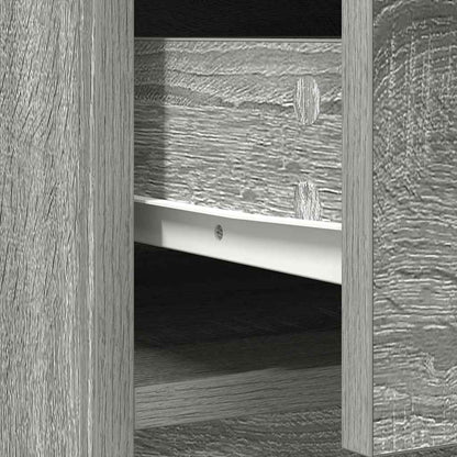 Dressoir met lades en deuren 70,5x34x74,5 cm grijs Sonoma
