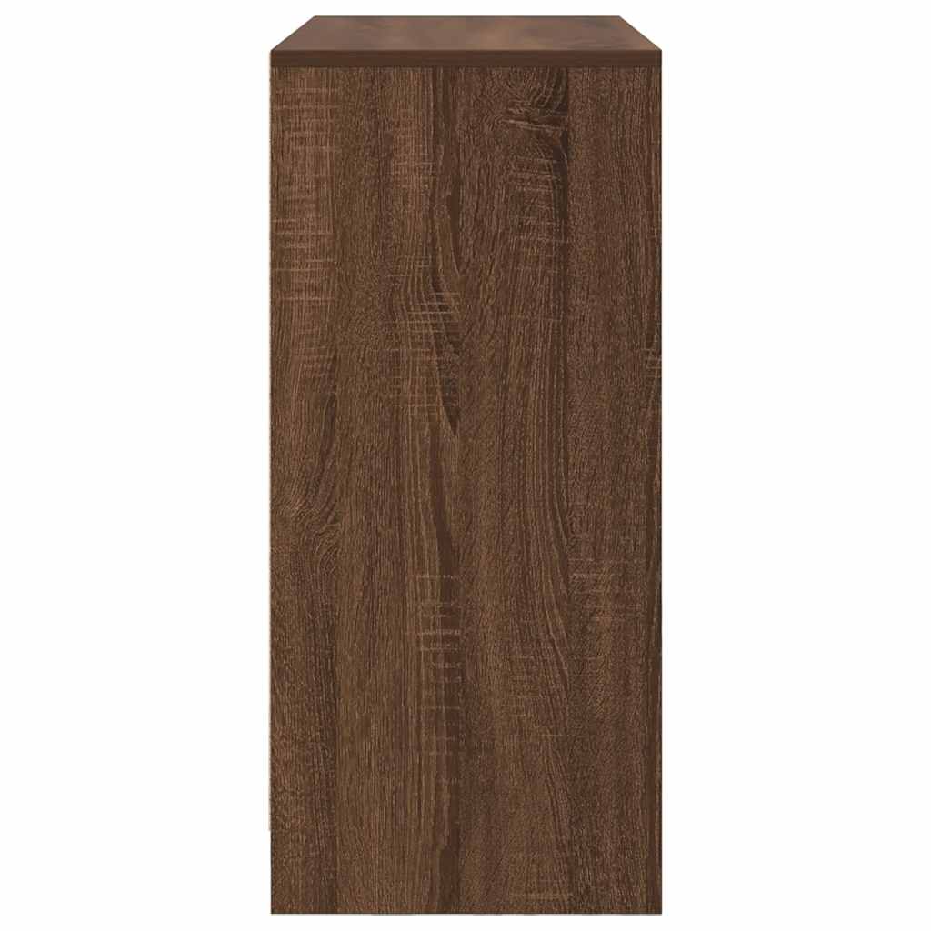 Dressoir met lades en deuren 70,5x34x74,5 cm bruin eiken