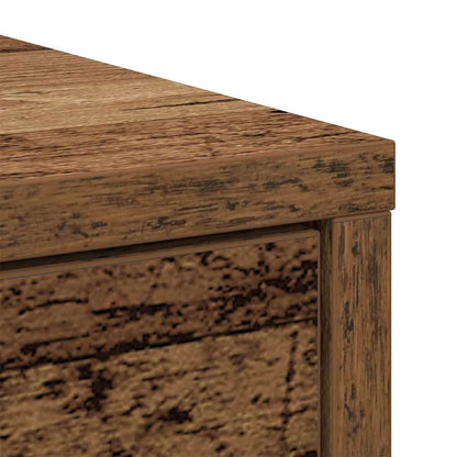 Dressoir met lades en deuren 70,5x34x74,5 cm oud hout