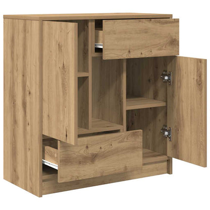 Dressoir met lades en deuren 70,5x34x74,5 cm ambachtelijk