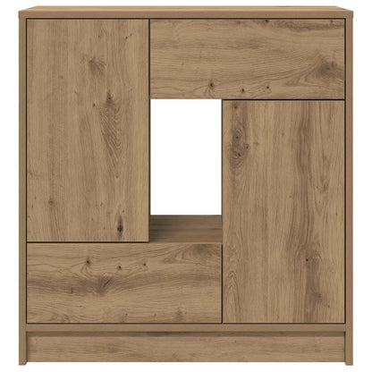 Dressoir met lades en deuren 70,5x34x74,5 cm ambachtelijk