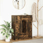 Dressoir met lades en deuren 73x31x90 cm gerookt eiken