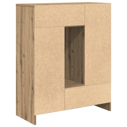Dressoir met lades en deuren 73x31x90 cm ambachtelijk