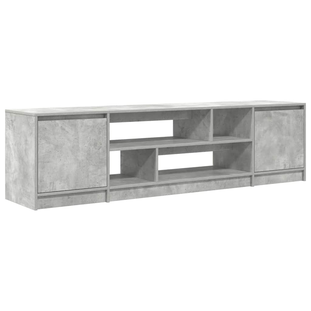 Tv-meubel 188,5x41x50 cm spaanplaat betongrijs