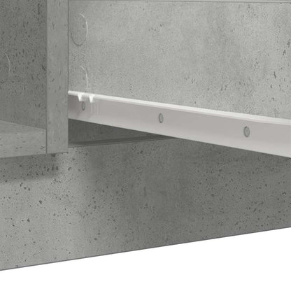 Dressoir met lades 100,5x35x76 cm spaanplaat betongrijs