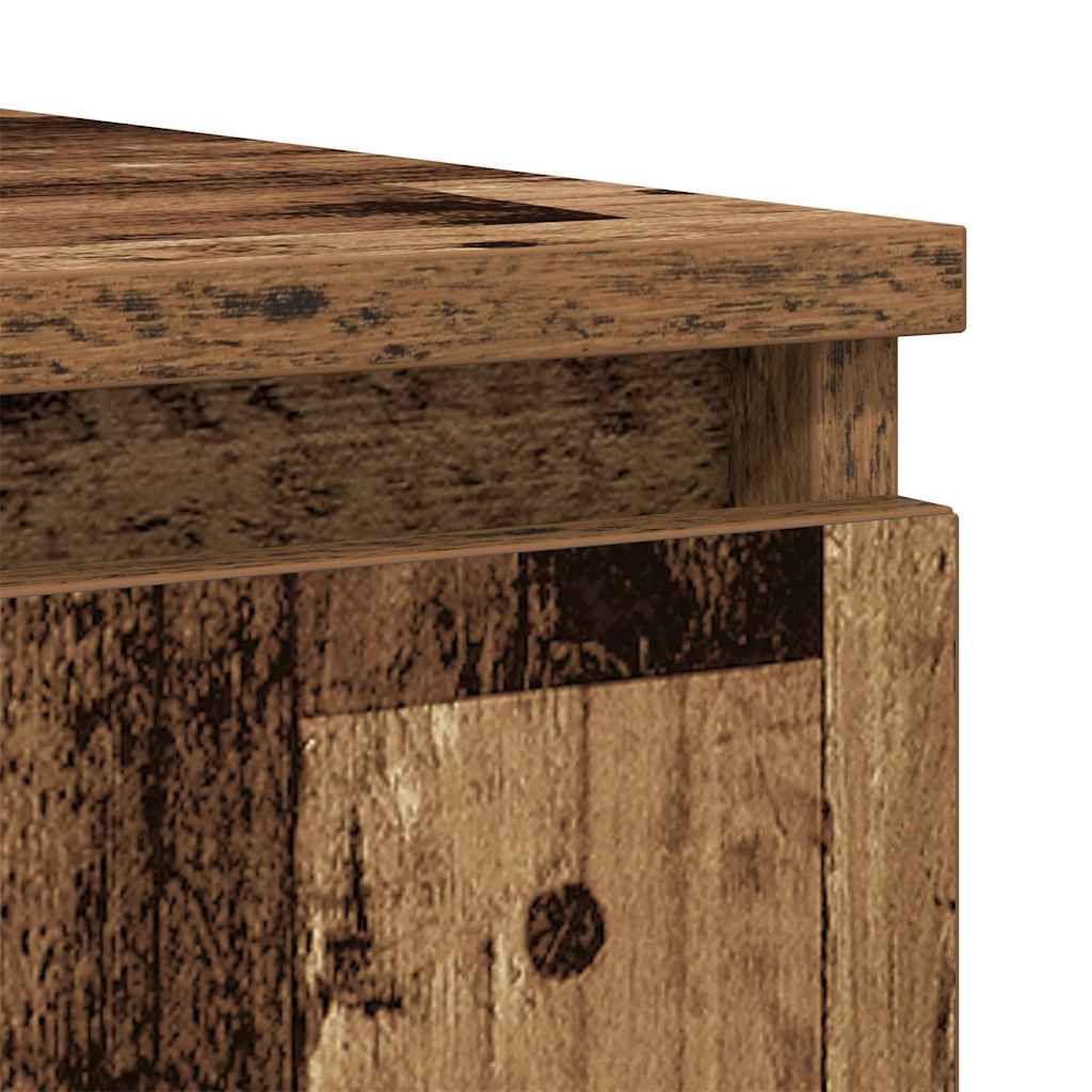 Dressoir met lades 100,5x35x76 cm spaanplaat bewerkt hout