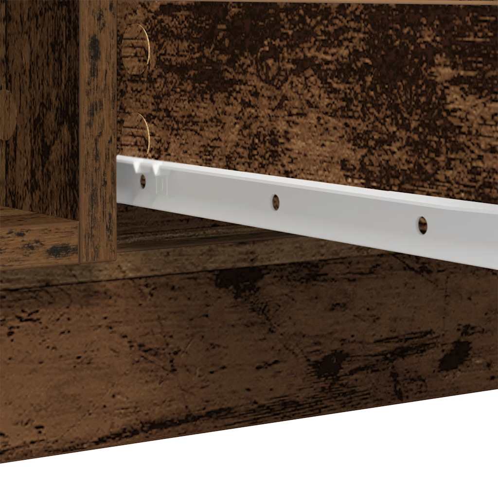 Dressoir met lades 100,5x35x76 cm spaanplaat bewerkt hout