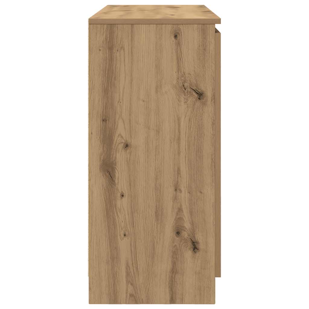 Dressoir met lades 100,5x35x76 cm spaanplaat artisanaal