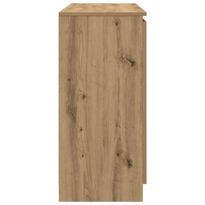 Dressoir met lades 100,5x35x76 cm spaanplaat artisanaal