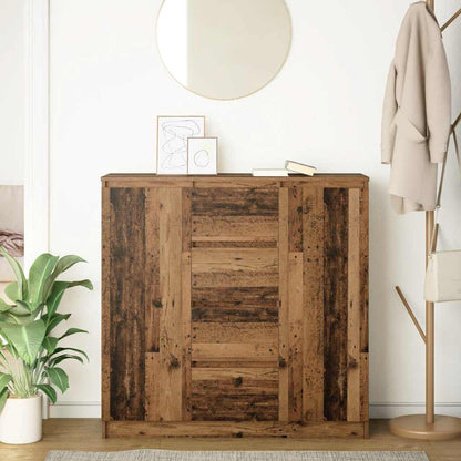 Dressoir met lades 100,5x35x98,5 cm bewerkt hout oud hout